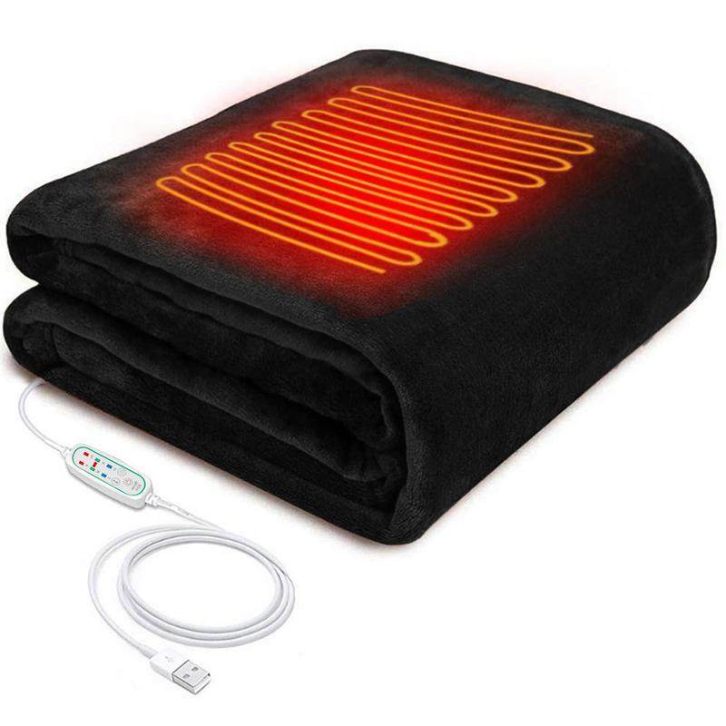 Winter Electric Blanket USB Home Warmer Heated Mat 3 Heat SeTaobao