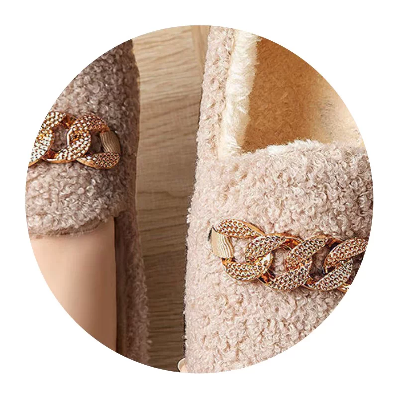 [Купи одну — получи одну бесплатно] осень-зима новая обувь Bean Bean flat soles из wild cotton обувь корейской версии взрыв leisure ladies shoes