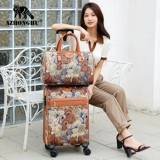 Багажная вместительная и большая тележка для школьников, 18 дюймов, ткань оксфорд, новая коллекция