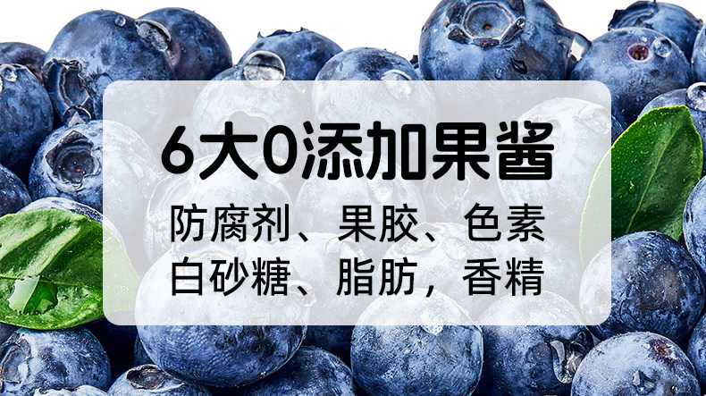 安享好物 安享A级果酱-百伯利纯熬 蓝莓果酱 企标 