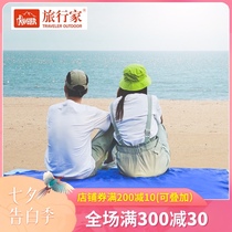 Traveler export beach mat Sky curtain moisture proof mat Quick-drying picnic mat Mat mat Multi-functional light and portable