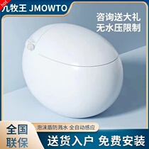 New Egg-type Creative Intelligent Toilet Automatic Water-Free Limits Personality Toilet Splash-proof Water Seat
