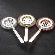 Bar soul ice filter professional stainless steel bartending filter ice separator Hawthorne straine creative filter