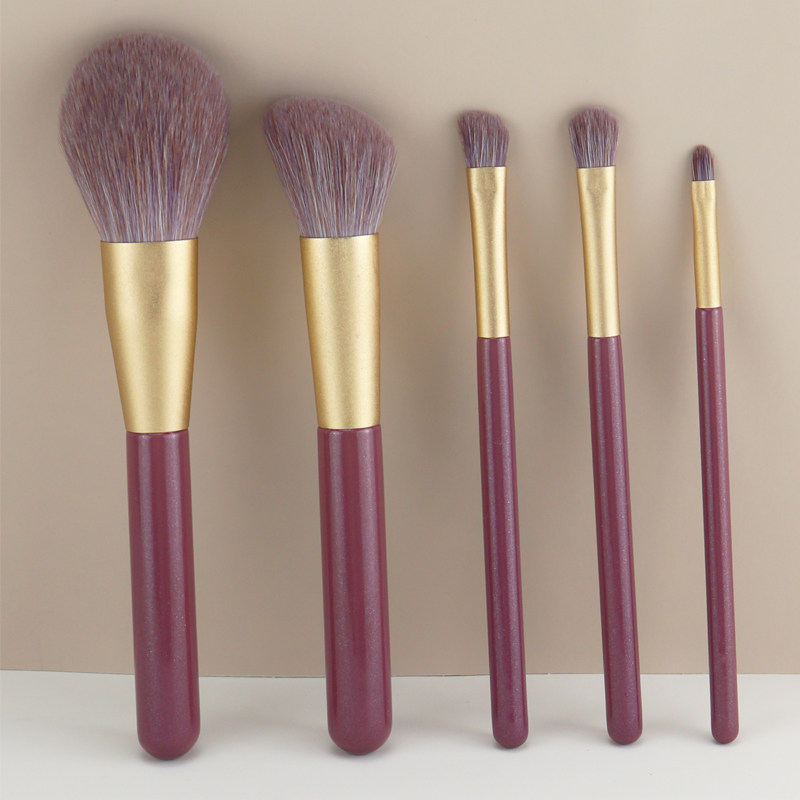 Makeup brush set beginner set brush loose powder brush eye shadow brush repairing brush lip brush portable makeup brush super soft