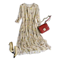 Tide, летнее ретро шифоновое вечернее платье, французский стиль