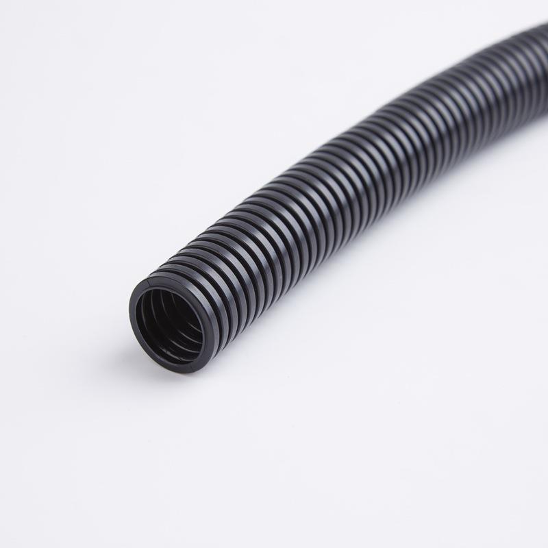 Manufacturers supply black pipe 1 inner diameter 29* Outer diameter 34 5 flame retardant PP corrugated pipe can be customized