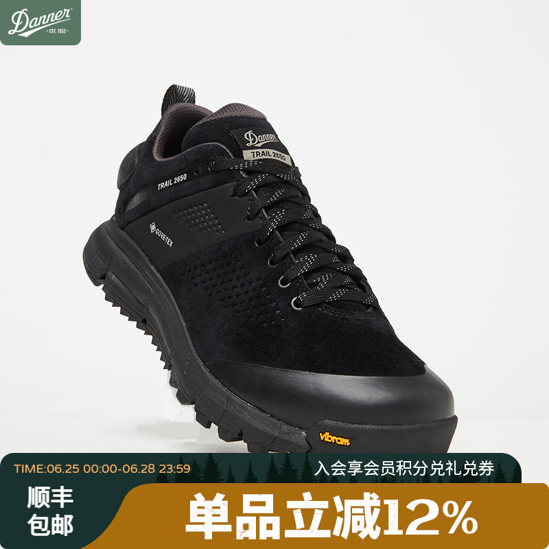 [Black Warrior] Danner Non-Slip Waterproof Hiking and Mountaineering Breathable Outdoor Camping Shoes for Men and Women 2650