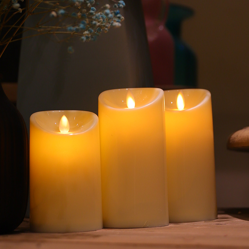 Led electronic candle lamp emulation Home Decorative Light Romantic Courted Wedding Wedding Celebration for Birthday Party Valentine-Taobao