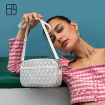EMO Dog Tooth Camera Bag Brief About 100 Hitch Tofu Bag 2021 New Light Lavish Slanted Satchel Bag Casual Little Square Bag