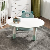 Love Gole Children Peanut Table Can Lift Baby Table And Chairs Solid Wood Desk Study Table Nursery Small Table