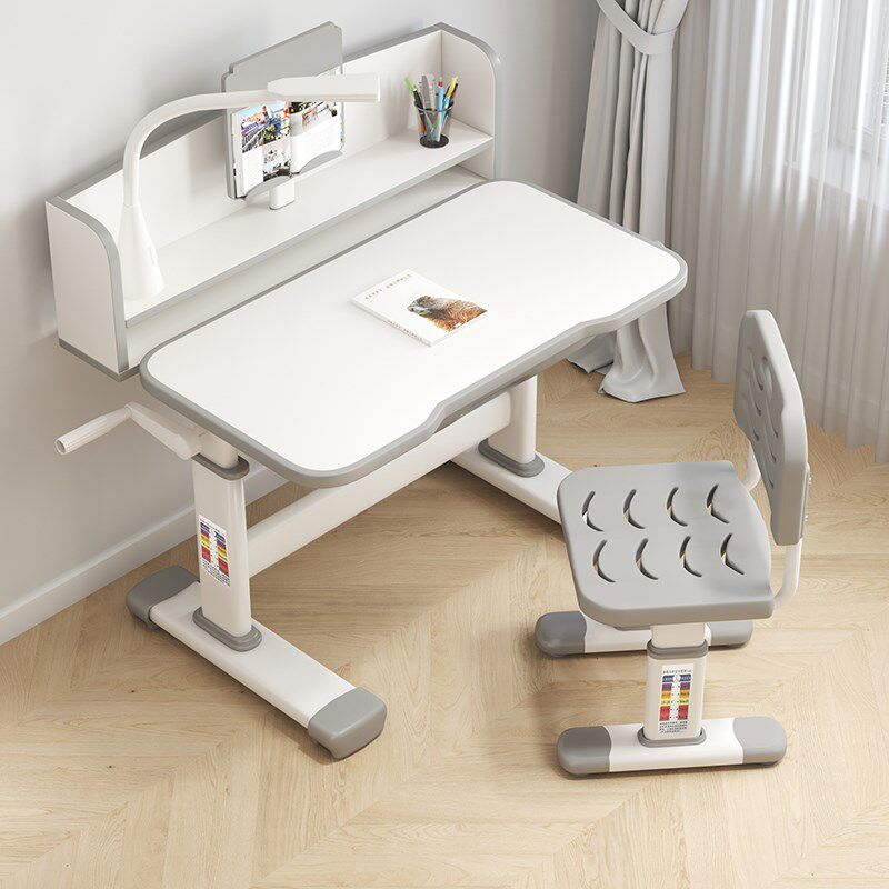 Love Gole Study Table Children's Book Table And Chairs Kit Multifunction Children Home Class Table And Chairs Elementary School Students Can Lift And Write