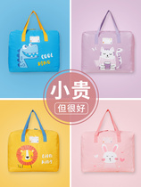 Kindergarten Quilt Collection Bag of Quilt Bedding Quilted Handbags Clothes Cotton Quilted By Luggage Packed Finishing Bags