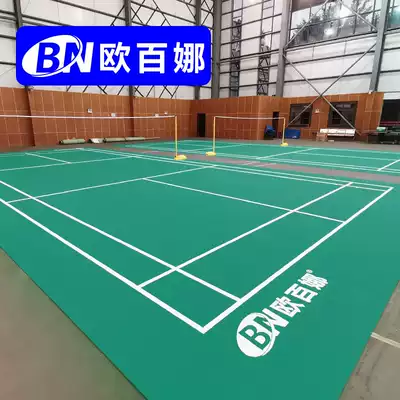 Oberna badminton floor stickers indoor movable air volleyball plastic sports floor badminton court floor pad