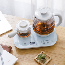 Bear tea breiler ZCQ-A08E1 household glass automatic steam spray type tea set black teapot stove