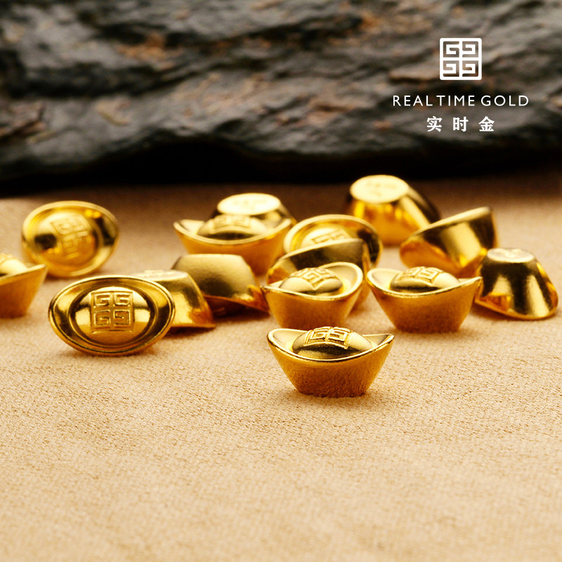 中国　置物　999.9 純金 金瑞麟金飾》黃金龍龜黃金串珠穿孔配件純金9999 – 瑞麟銀樓(金瑞麟)