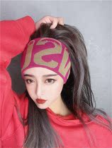 Short hair long hair transition Kanter Knitted Hair Thread Hair with woman wide Daily outside Daywear 100 lap head hoop running winter