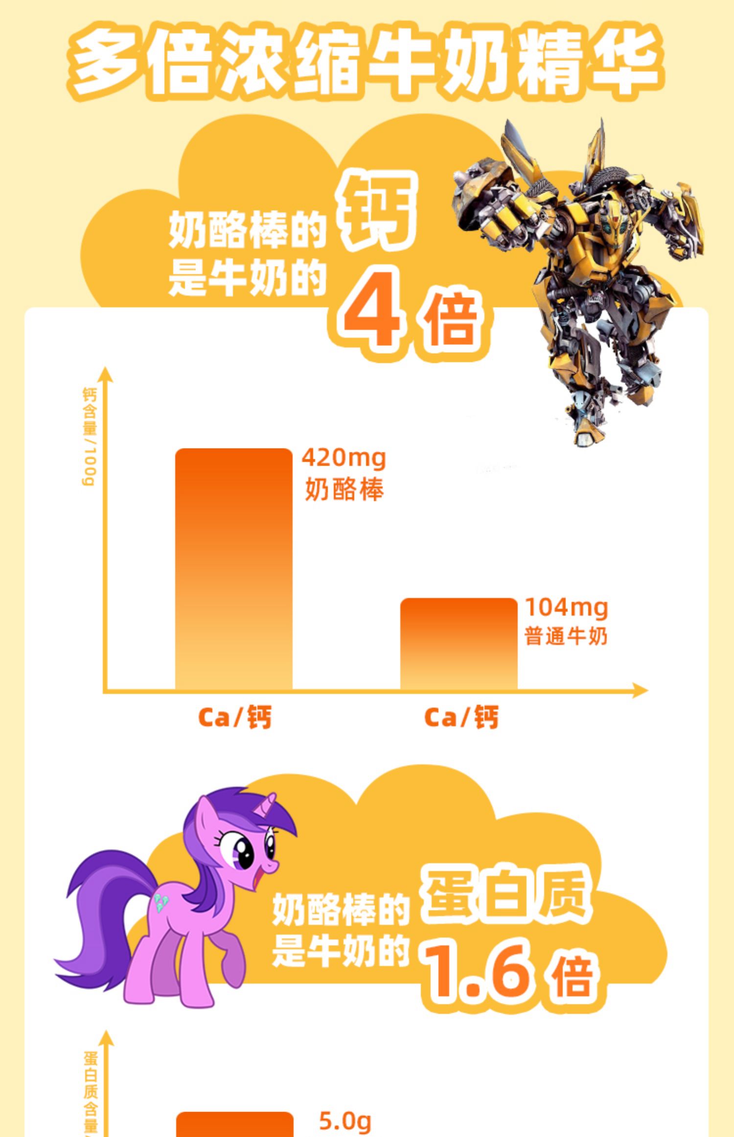 爱氏晨曦蒙牛未来星奶酪棒320g*2袋