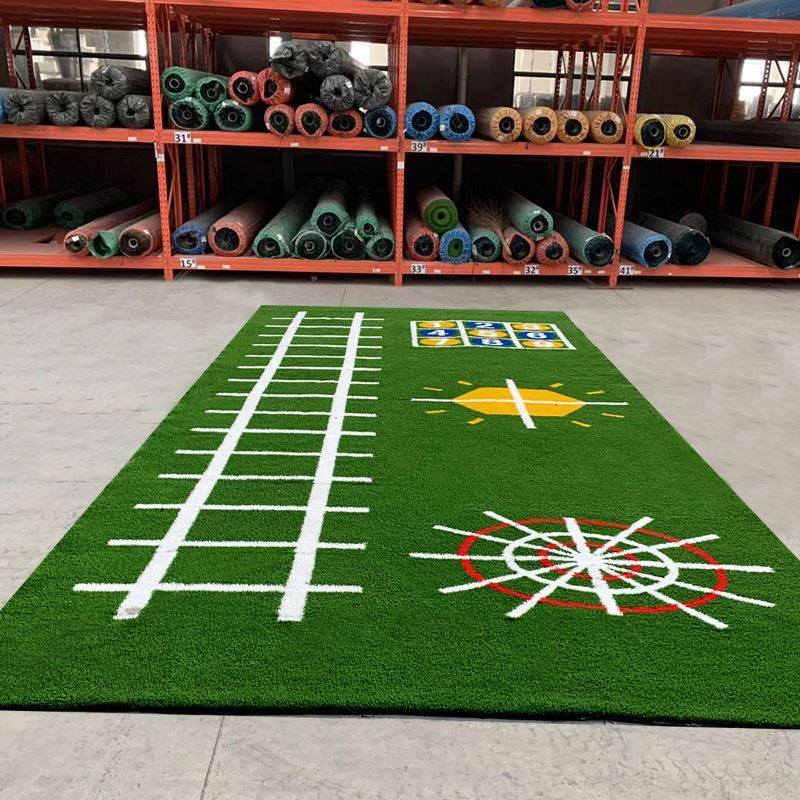 Simulation Lawn Carpet Rubber Bottom White Bottom TPR Indoor Balcony Ground Mat Fitness Room Artificial Fake Turf Non-slip