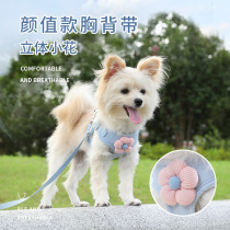 Puppy leash vest style small dog Teddy Bichon Pomeranian special harness puppy chain dog walking rope