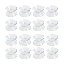 HAPY SHOP 24 PCS Suction CupsDouble Sided Glass S