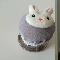 Spherical door to protect the protective sleeve common large number of large number of plain cotton cloth art pure cotton Korean type round handle pad