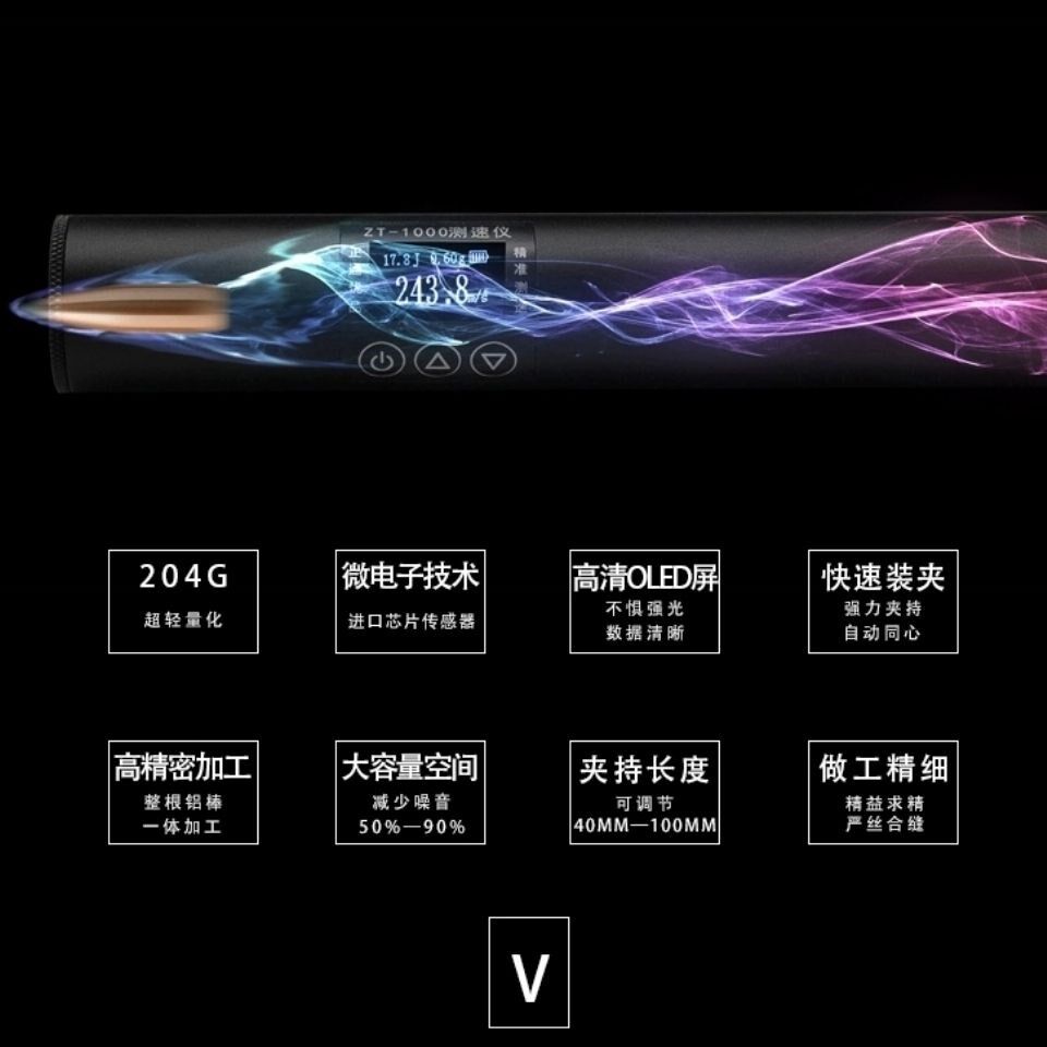 Zhengtong Youpint ZT-1000 Anemometer Speed Gauge Speed Anemometer 30mpa Microacoustic Speed Measuring Instrument 30mpa