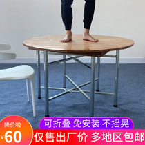 Folding table leg frame minimalist home telescopic dining table round bench table legs custom iron art thickened table leg kickstand