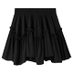 Large size irregular ruffled short skirt cake skirt