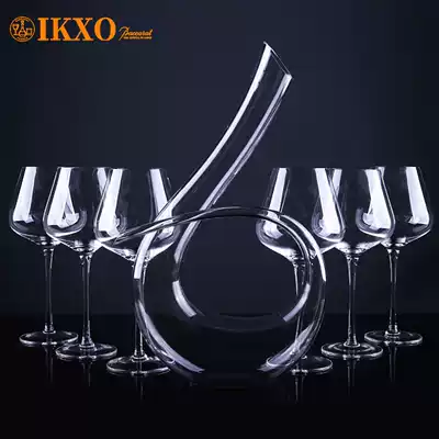 German IKXO Burgundy wine set exquisite goblet unleaded Crystal large wine glass 750ml