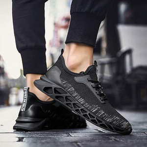 夏季运动休闲男士帆布板鞋网红飞织潮鞋