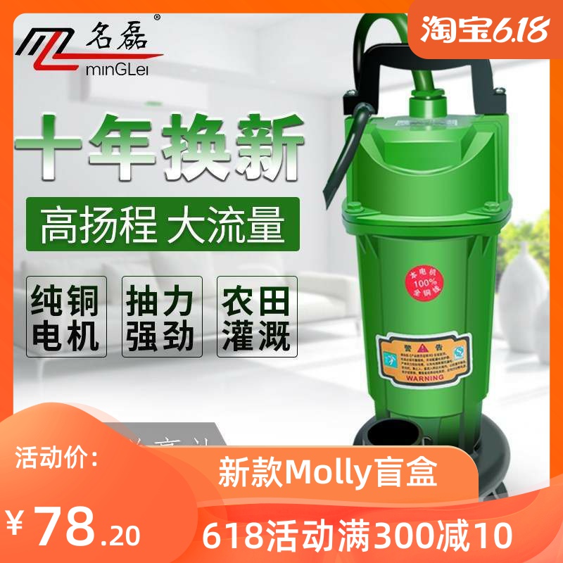 370W750W Single Phase Electric Submersible Pump 1 