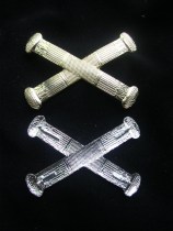 Marshals Scepter Emblem (Gold and Silver)