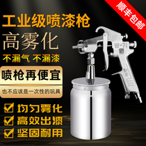 Japan Shida w71 paint spray gun pneumatic special car paint gun W77 air pump spray pot latex paint paint gun