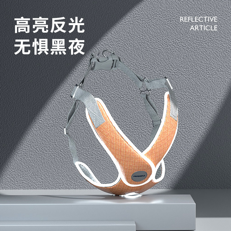 Pets Walking Dog Dogs Traction Rope Chest Holding Baby Bag Vest Style Item Ring Chain Sub Teddy Kiri Fou Medium Small Puppies