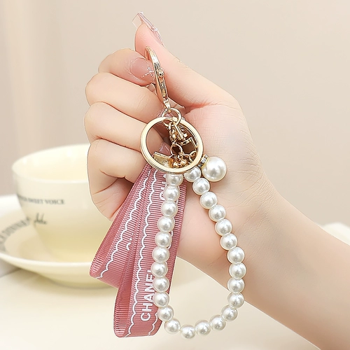 Свежая подвеска, лента из жемчуга, брелок ручной работы, игрушка «Ветерок», «сделай сам», в стиле Шанель