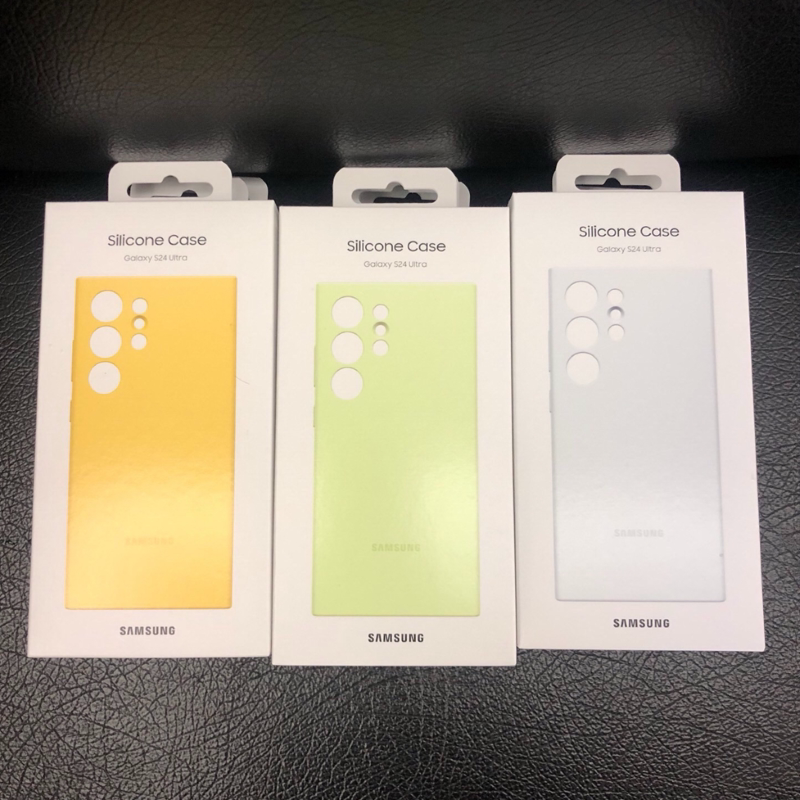 Suitable for Samsung S24Ultra Original Silicone Case, S24+ Original Protective Case, Samsung S24Ultra Silicone Case, Official Original Factory Silicone Case, S24 Skin-Friendly Feel, Samsung S24U Silicone Case