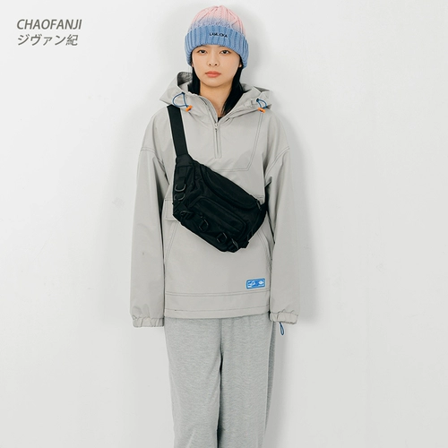 Японская вместительная и большая небольшая нагрудная сумка, дизайнерская спортивная брендовая сумка через плечо, поясная сумка