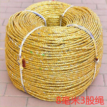 Gold Cheap Plastic Rope Greenhouse Pressure Film Rope Wear Rope Packing Rope Binding Rope Sturdy Rope Sturdy Rope Gold And Silver Rope