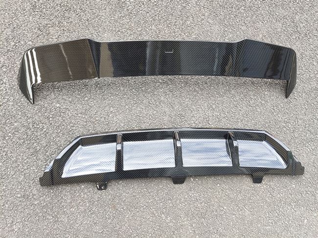 Phù hợp với cánh gió sau được sửa đổi của Volkswagen mô hình abt bằng sợi carbon áp lực cánh gió mô hình thể thao phía sau cánh hướng gió vòm phía sau cánh gió đuôi - Sopida trên