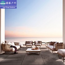 Outdoor sofa-like room Courtyard Garden Garden balcony Three sets Tea Table Outdoor Leisure Vines open furniture Composition