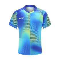 victas table tennis competition uniform short-sleeved clothing shorts T-shirt