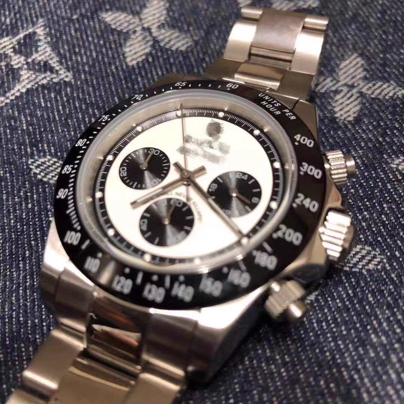 Bapex Type3 Three-Eye Ape Watch Fashion Panda Men's Quartz Watch in Stock Waterproof