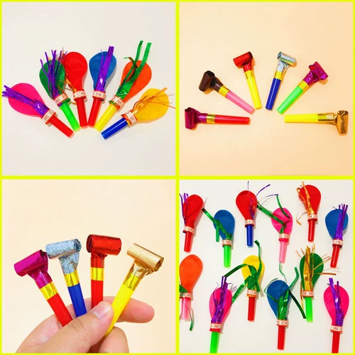 Креативная детская игрушка, милый свисток, воздушный шар, детское вечернее платье, мегафон, подарок на день рождения