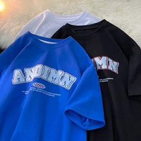 Tide, трендовая футболка с коротким рукавом для школьников, в корейском стиле