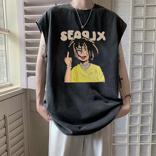 Tide, летний жилет, трендовая спортивная футболка без рукавов