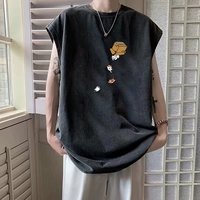 【4082】-Стираный жилет