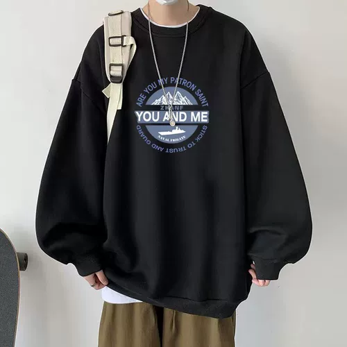 Демисезонная тонкая брендовая толстовка, куртка для отдыха для влюбленных, осенняя, в американском стиле, свободный крой, оверсайз