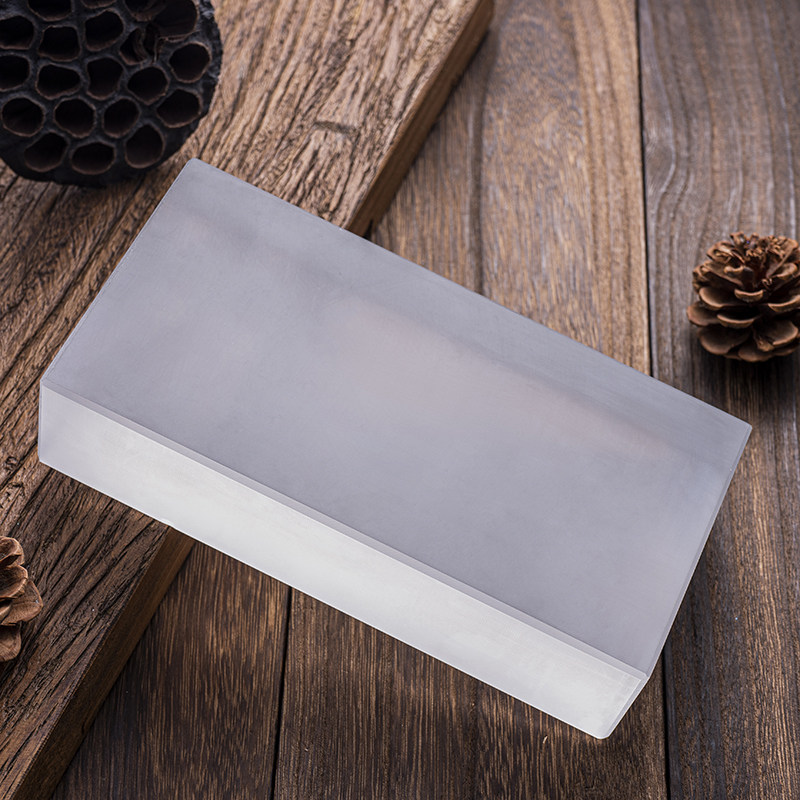 Fine grinded crystal glass brick partition wall sales building Hotel bar outdoor garden landscape