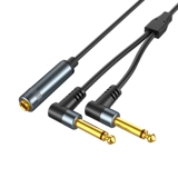 6.5 Один -точка двойной двойной 3,5 Мать 6,35 мм большая трехкомерная революция 2 двойная линия линии линии расширения.