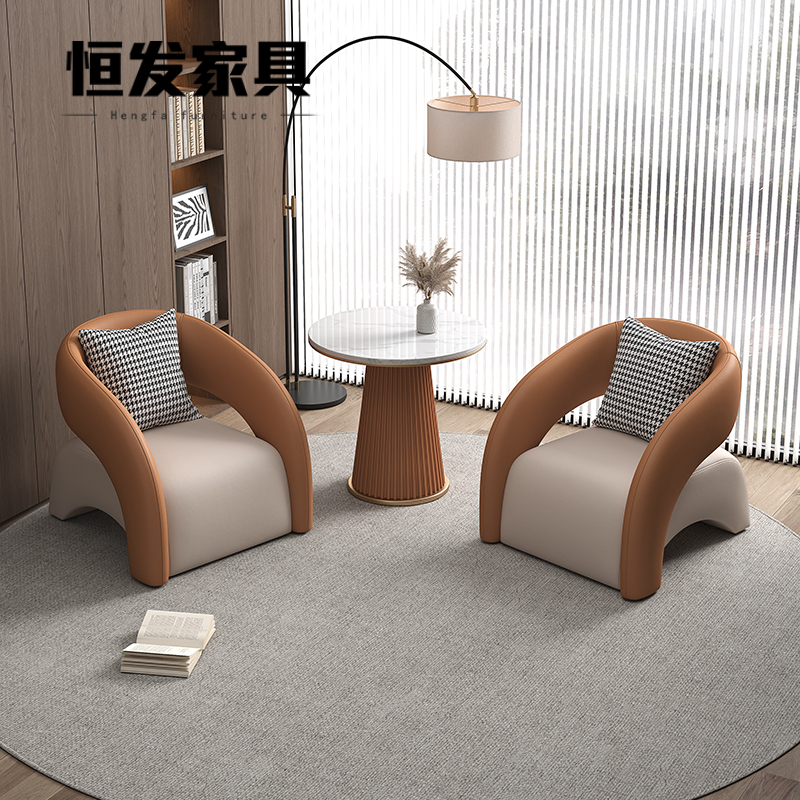 Negotiation Table and Chairs, Balcony Leisure Area Table and Chair Three-Piece Set, Balcony Table and Chairs 2025 New Model, Internet-Famous Balcony One Table and Two Chairs
